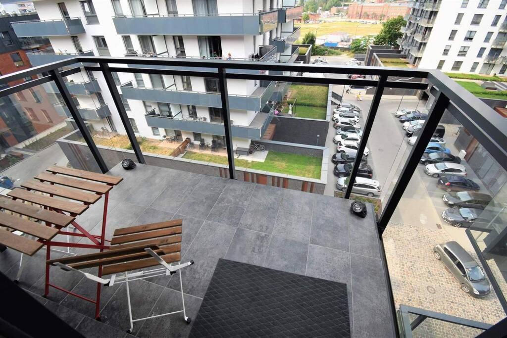 Apartament Blue Bastion Walowa 23C Z Klimatyzacja I Miejscem Parkingowym W Podziemnym Parkingu, Gdansk